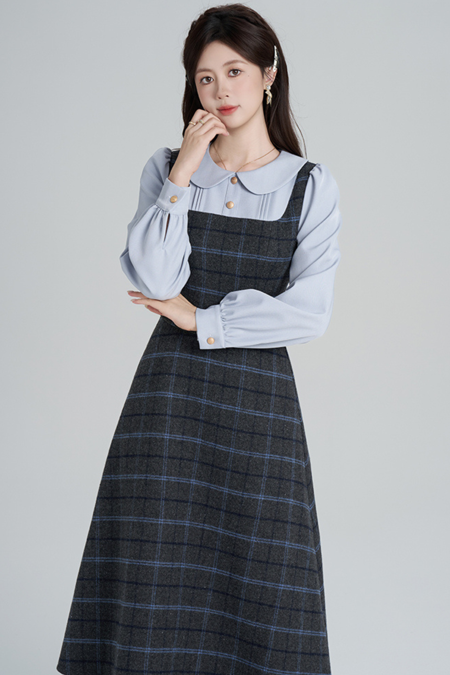 ドールカラーウィードドレス