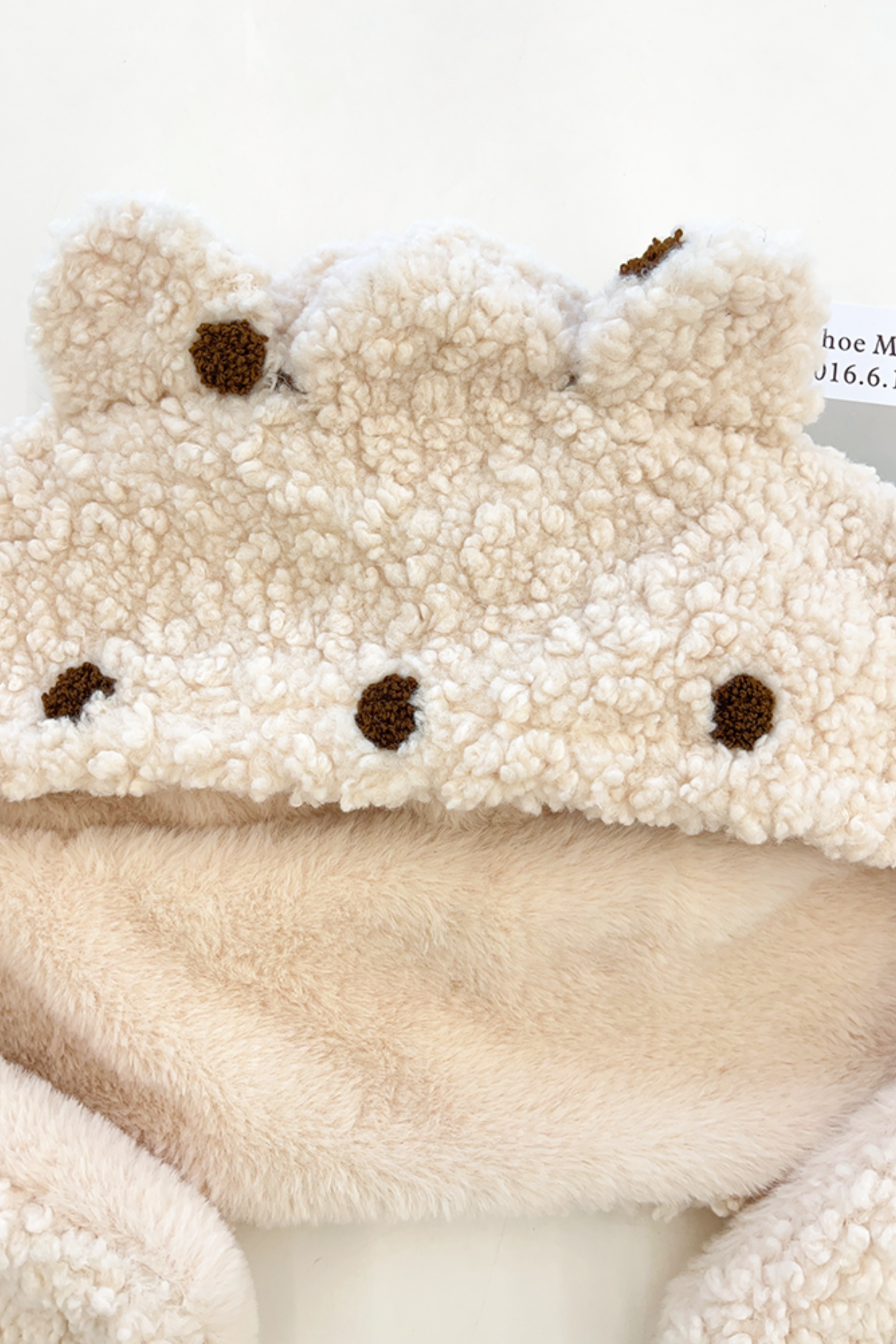 ベアファーハットマフラー