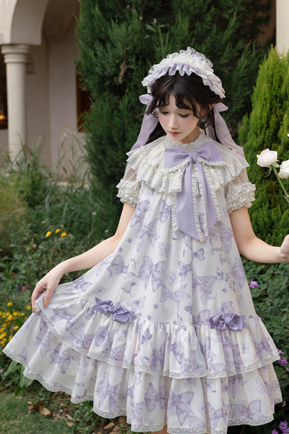 Eternal Garden Lolita Dress + Shirt + Cardigan