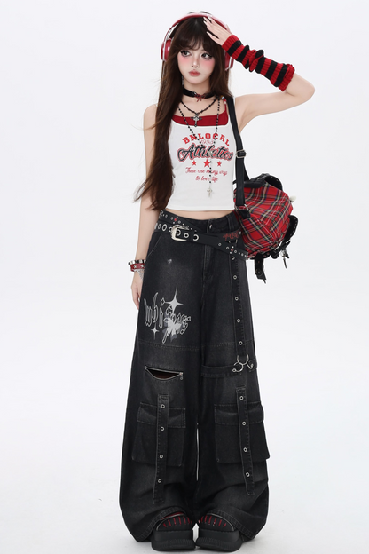 スイートクールアジアンルーズパンツ