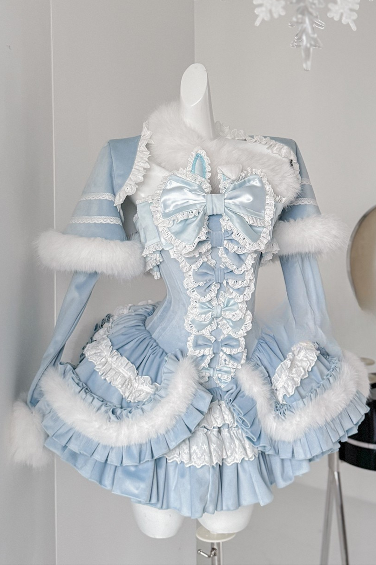 Swan Haute Couture Lolita Dress Set