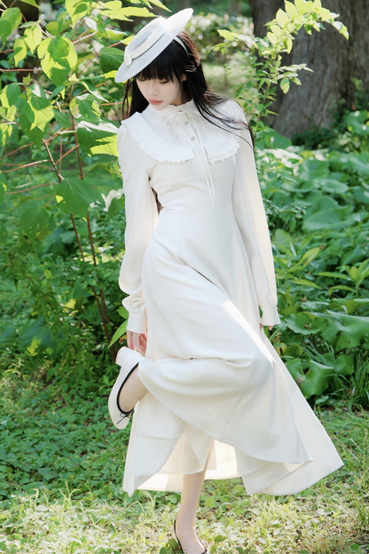 マグルフランスヴィンテージ レースドレス