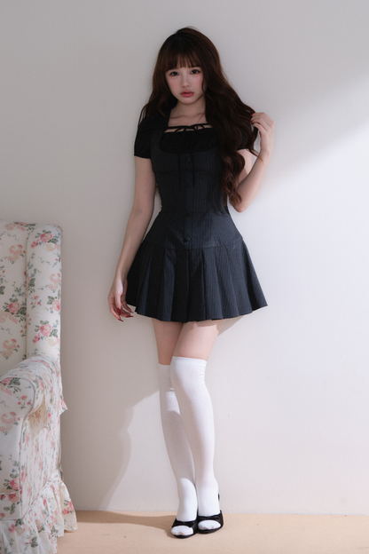Robe à plis douce