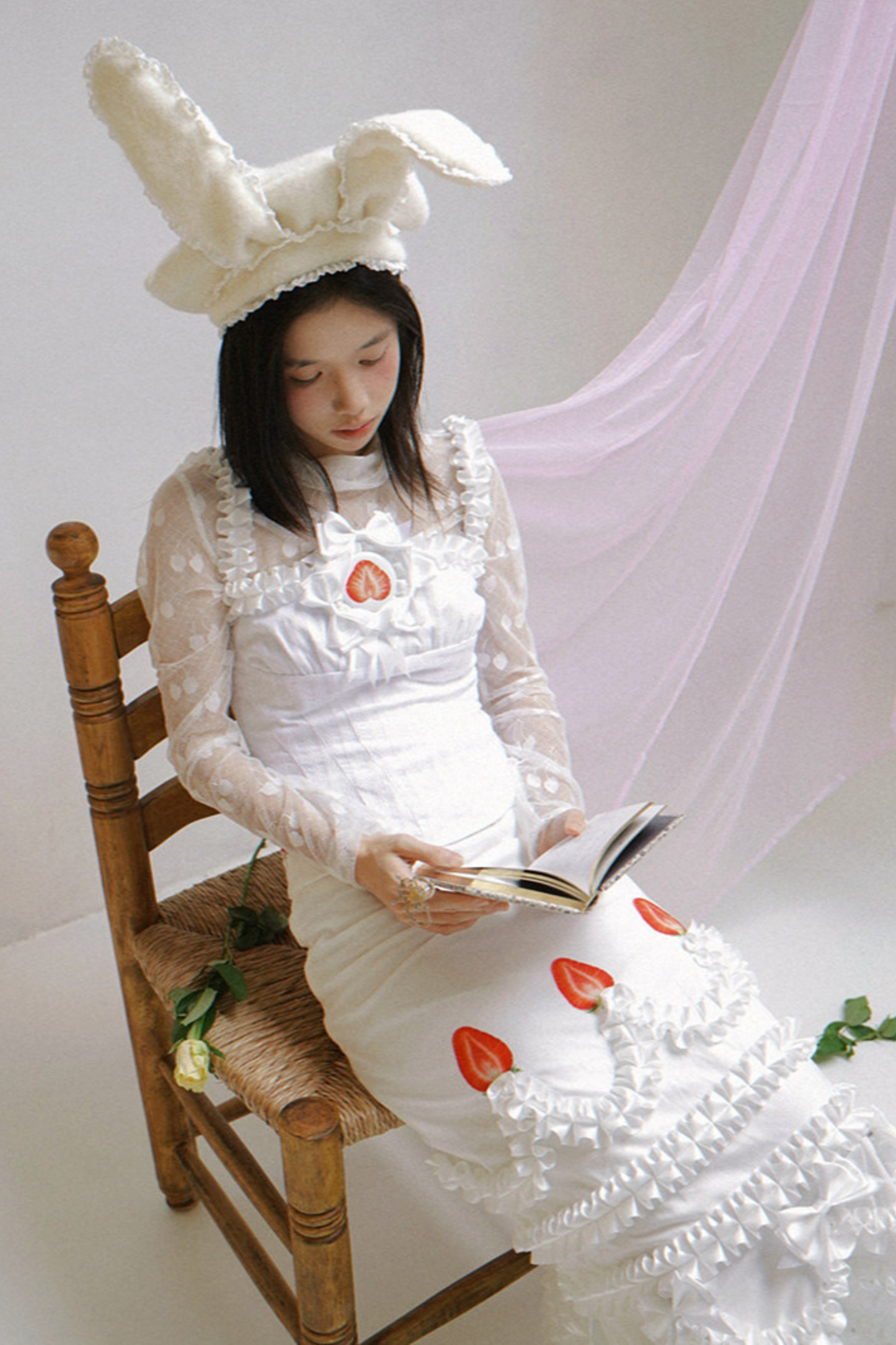 Polka Dot Strawberry Camisole Top