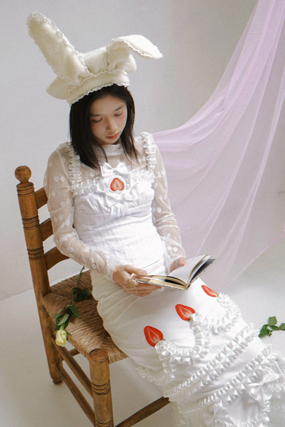 Polka Dot Strawberry Camisole Top