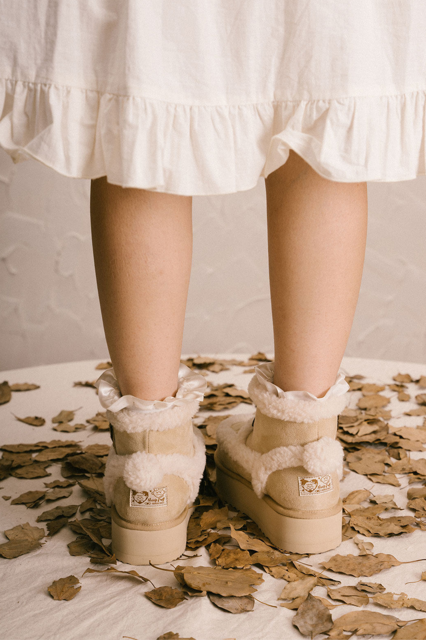 Lolita Fleece Line Snow Boots