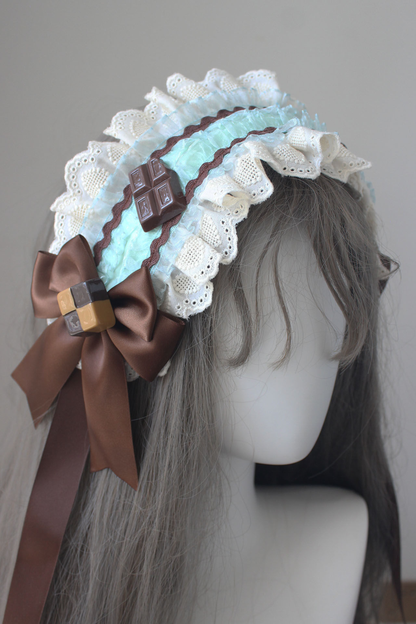 チョコミントロリータヘアアクセサリー+バッグ
