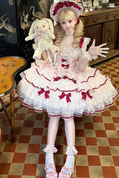 러블리 스위트 로리타 드레스