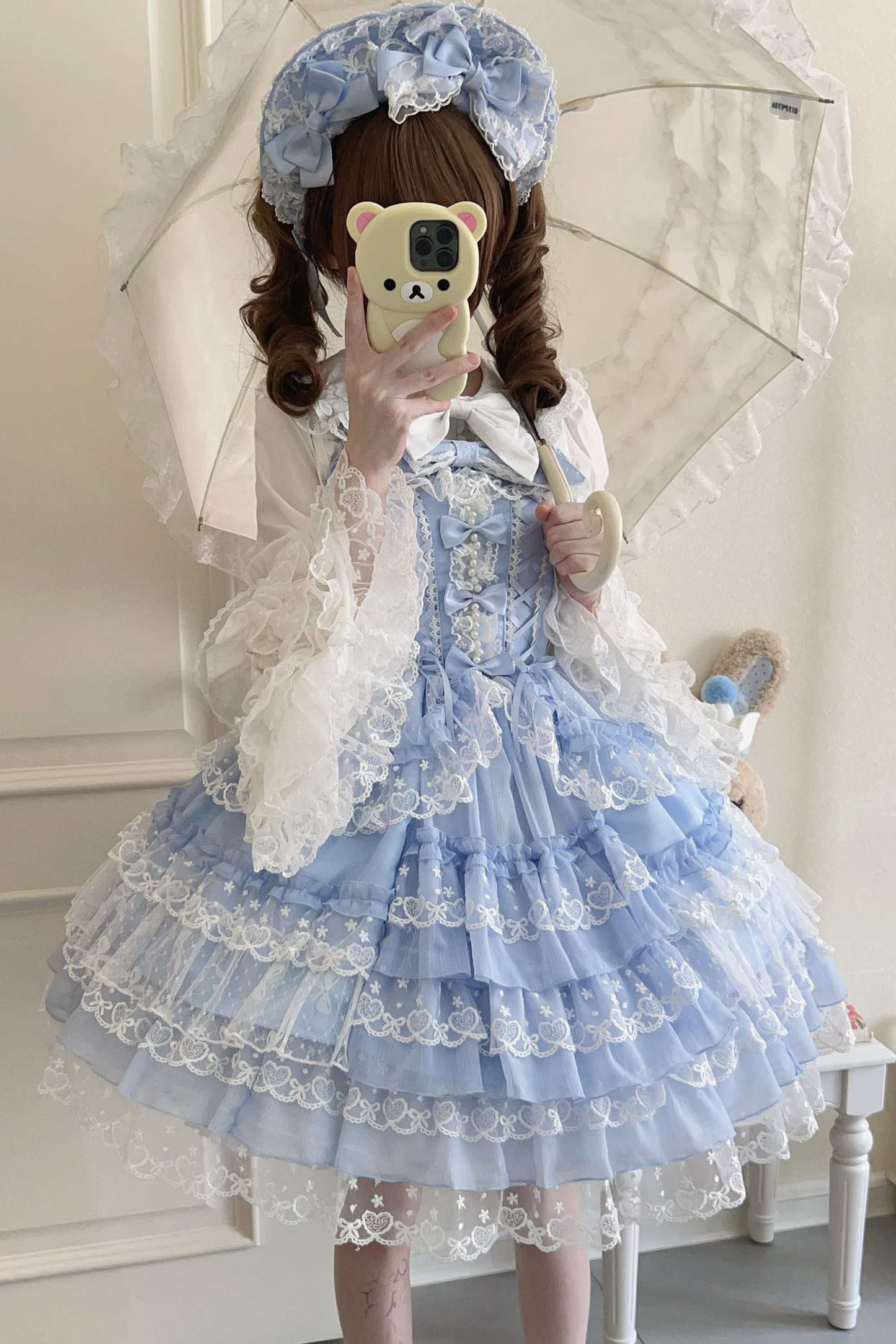 ドールレースロリータブラウス