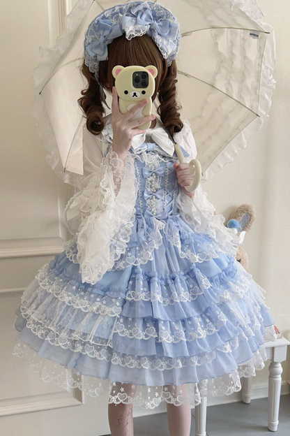 ドールレースロリータブラウス