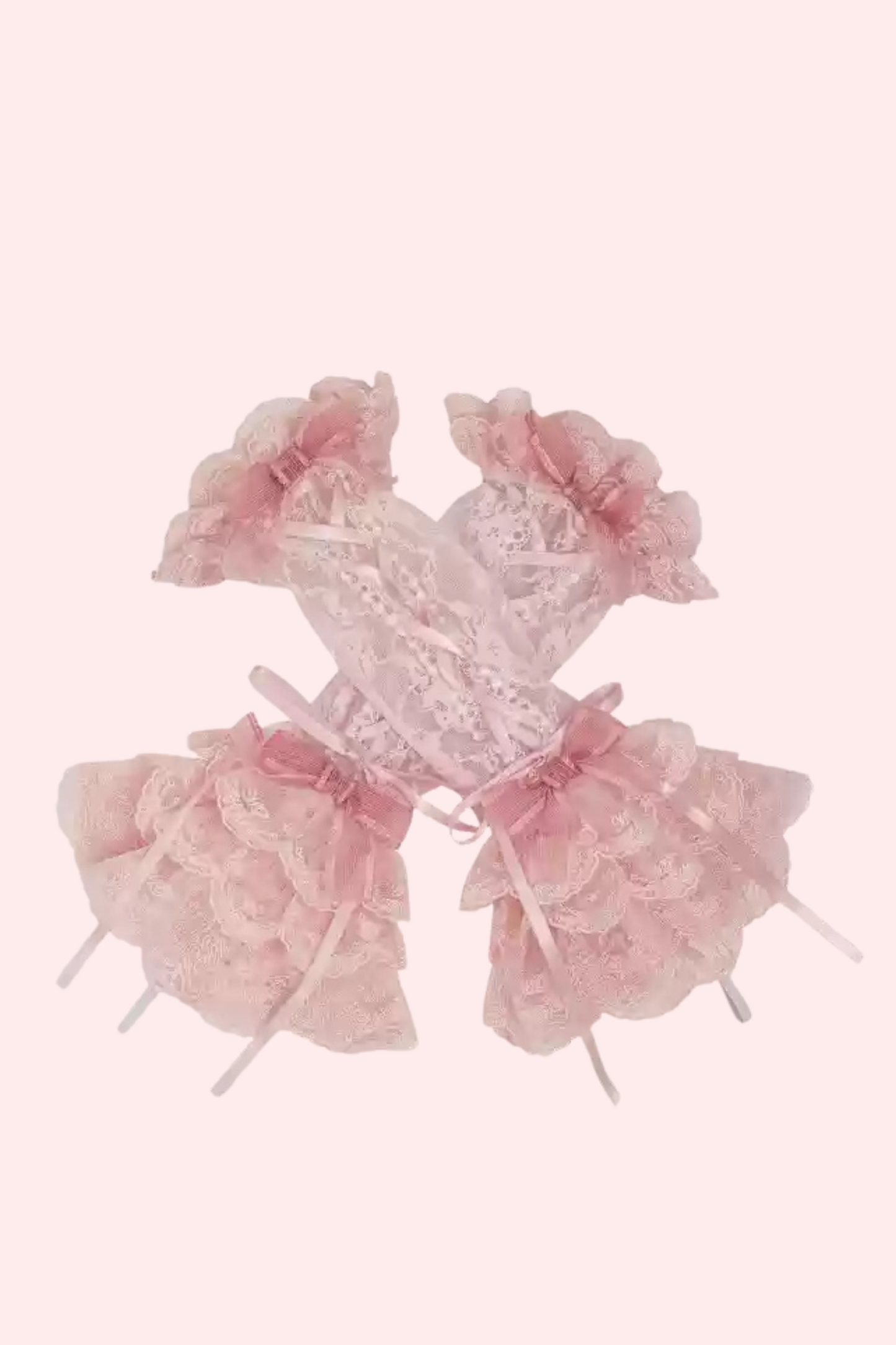 [Reservation deadline on October 18] Rose Garden Floral Pearl Ribbon Tulle Dress