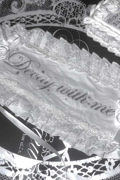 Silver Glitter Print Headband