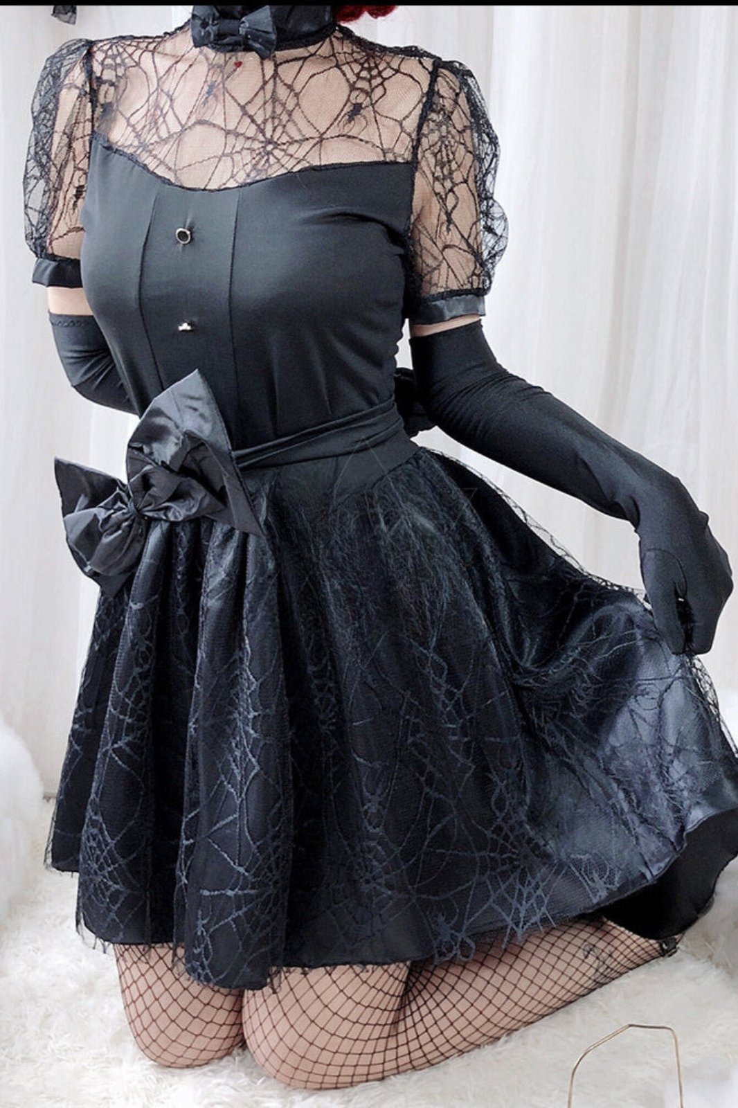 Halloween Witch Cosplay Dress Set