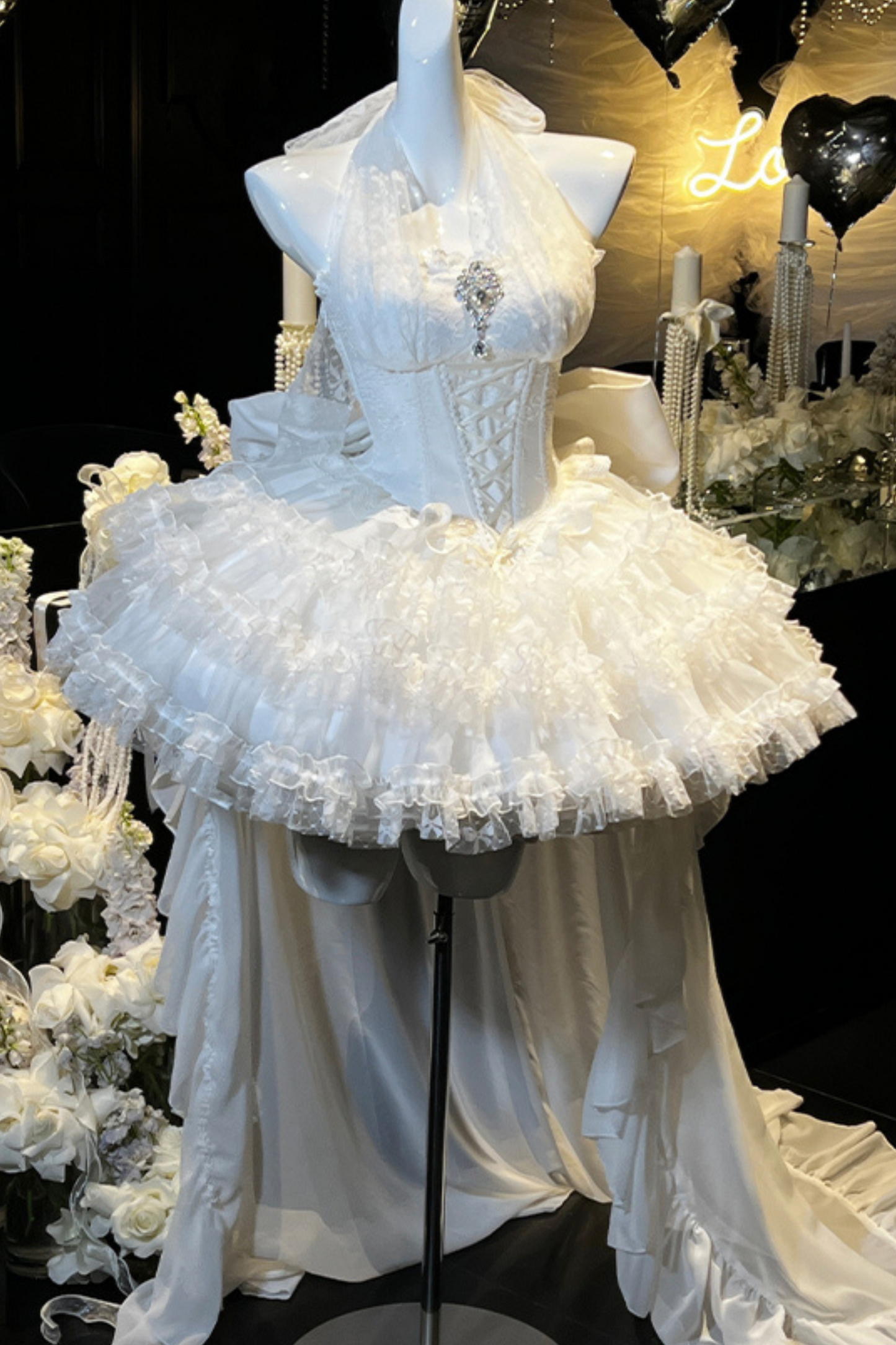 White Moonlight Mini Dress