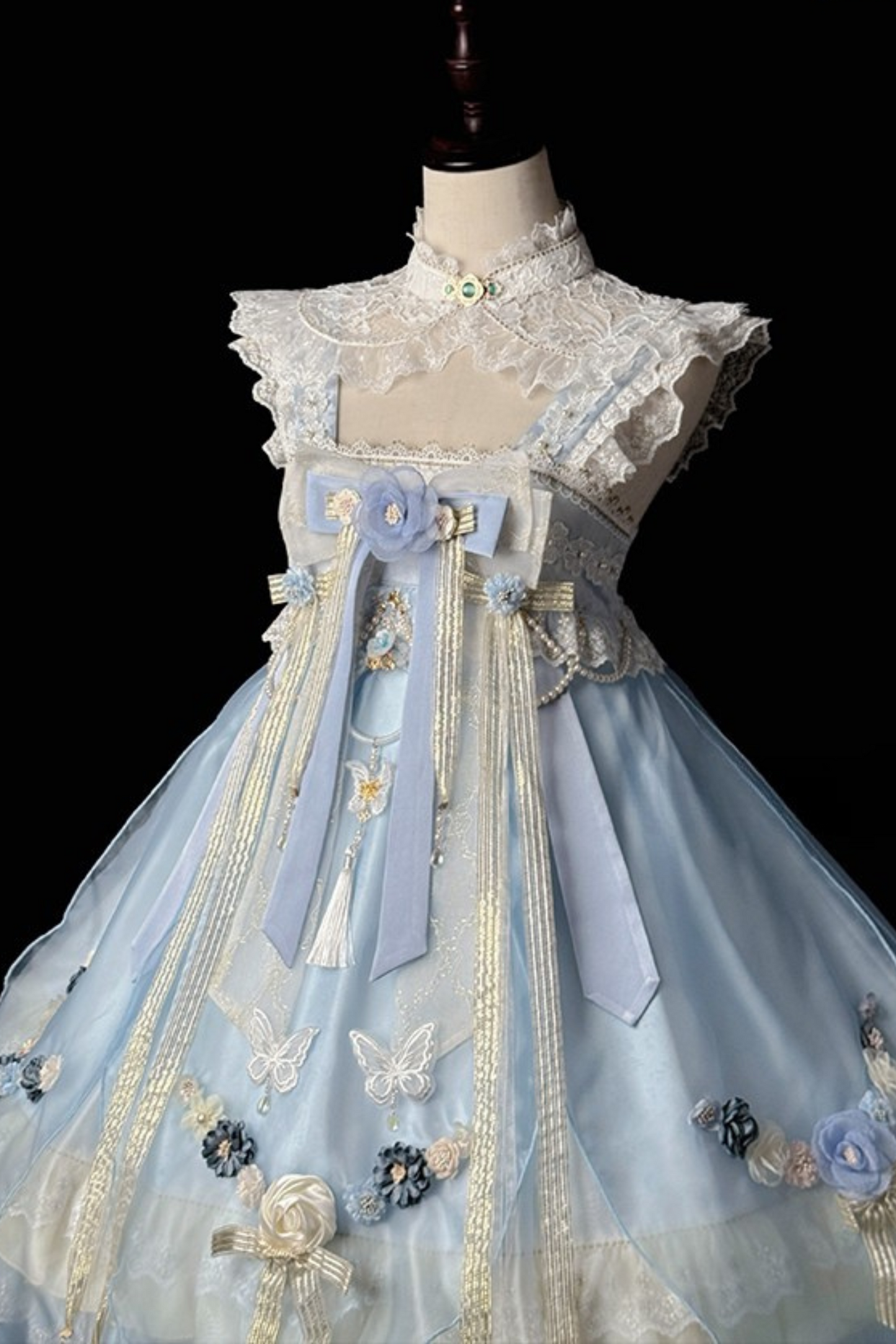 [Mar. 29, 2012 reservation deadline] Fairy Floral China Series Faux Collar