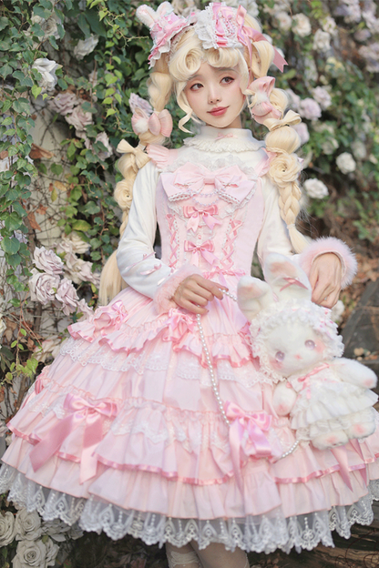 Retro Princess Cake Skirt Gorgeous Doll Jumperskirt