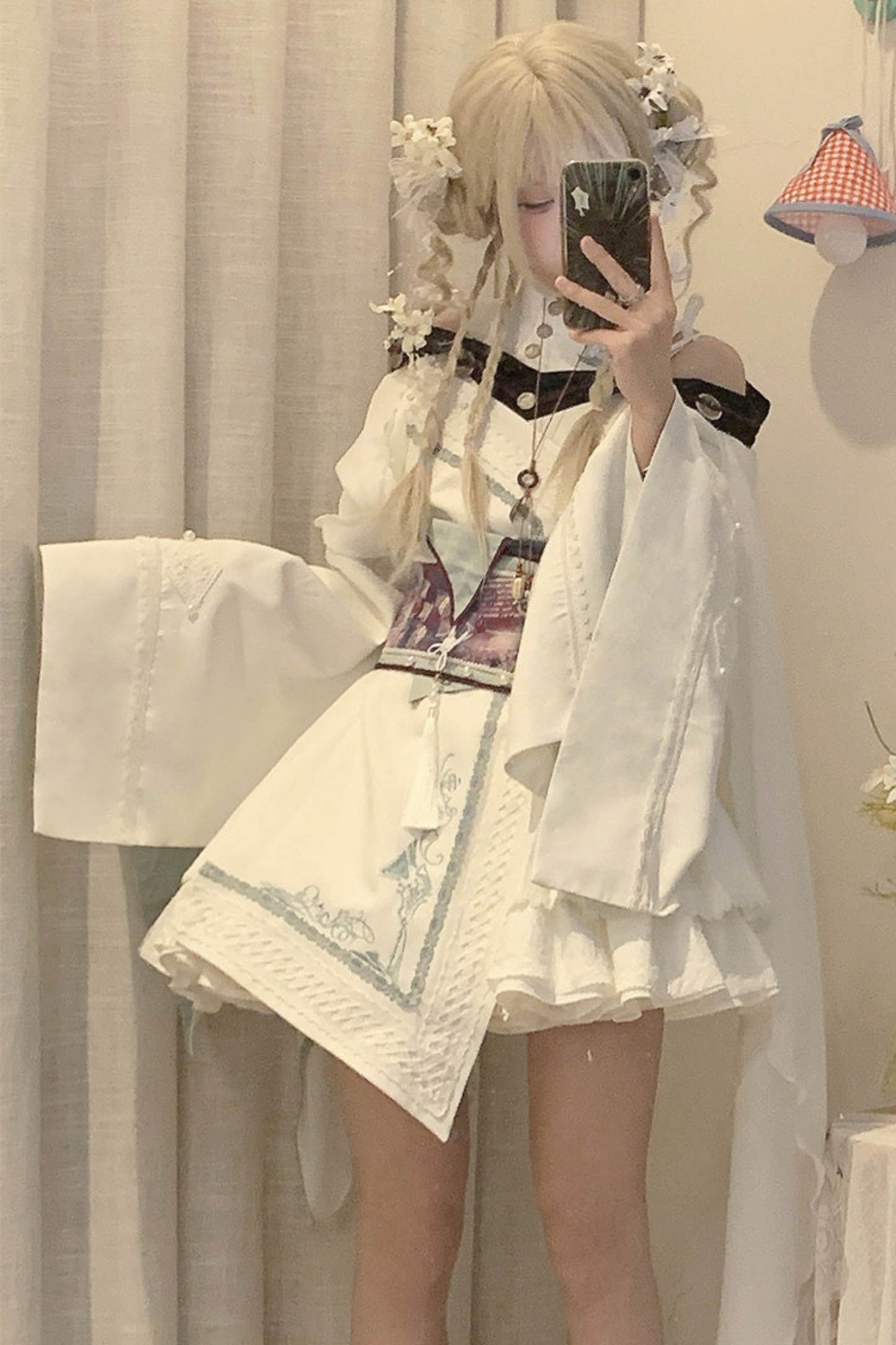 Dragon's Breath Lolita Dress + Corset + Fake Collar
