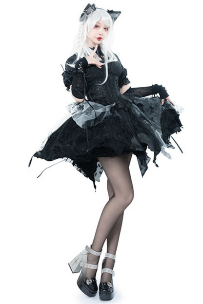 ヘキサグラムスターホットティーハイヒール