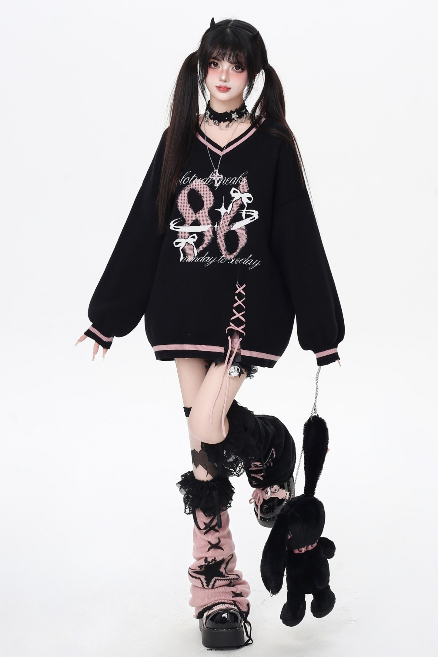 ナンバースウィートクールルーズセーター