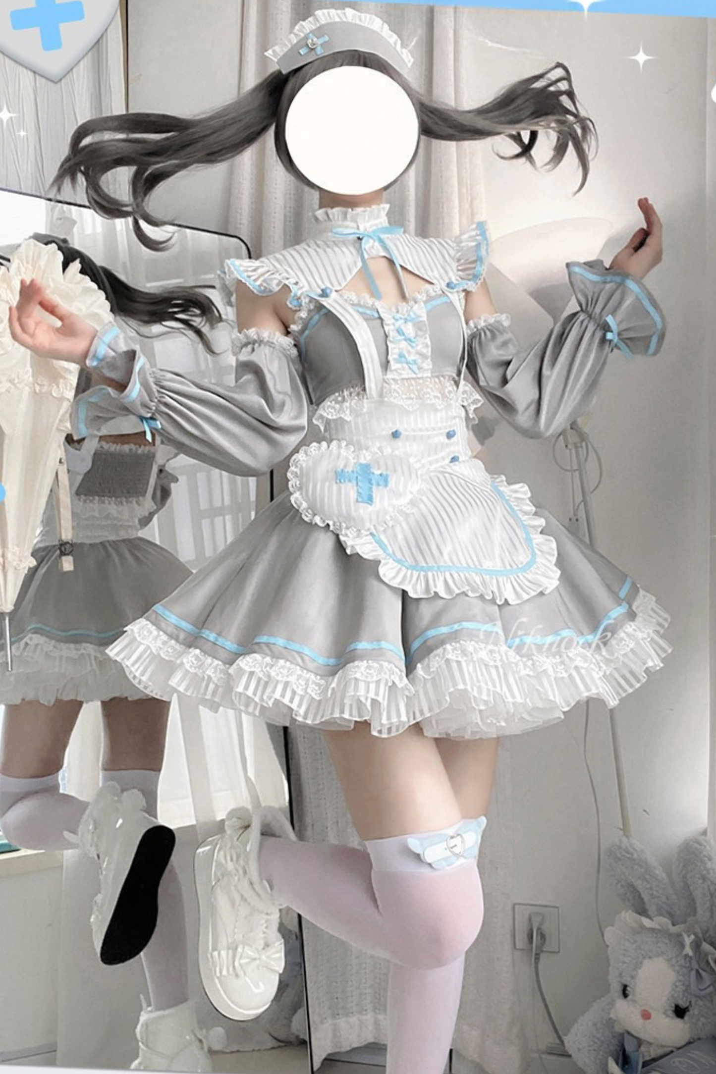 Nurse Maid Dress + Nurse Hat