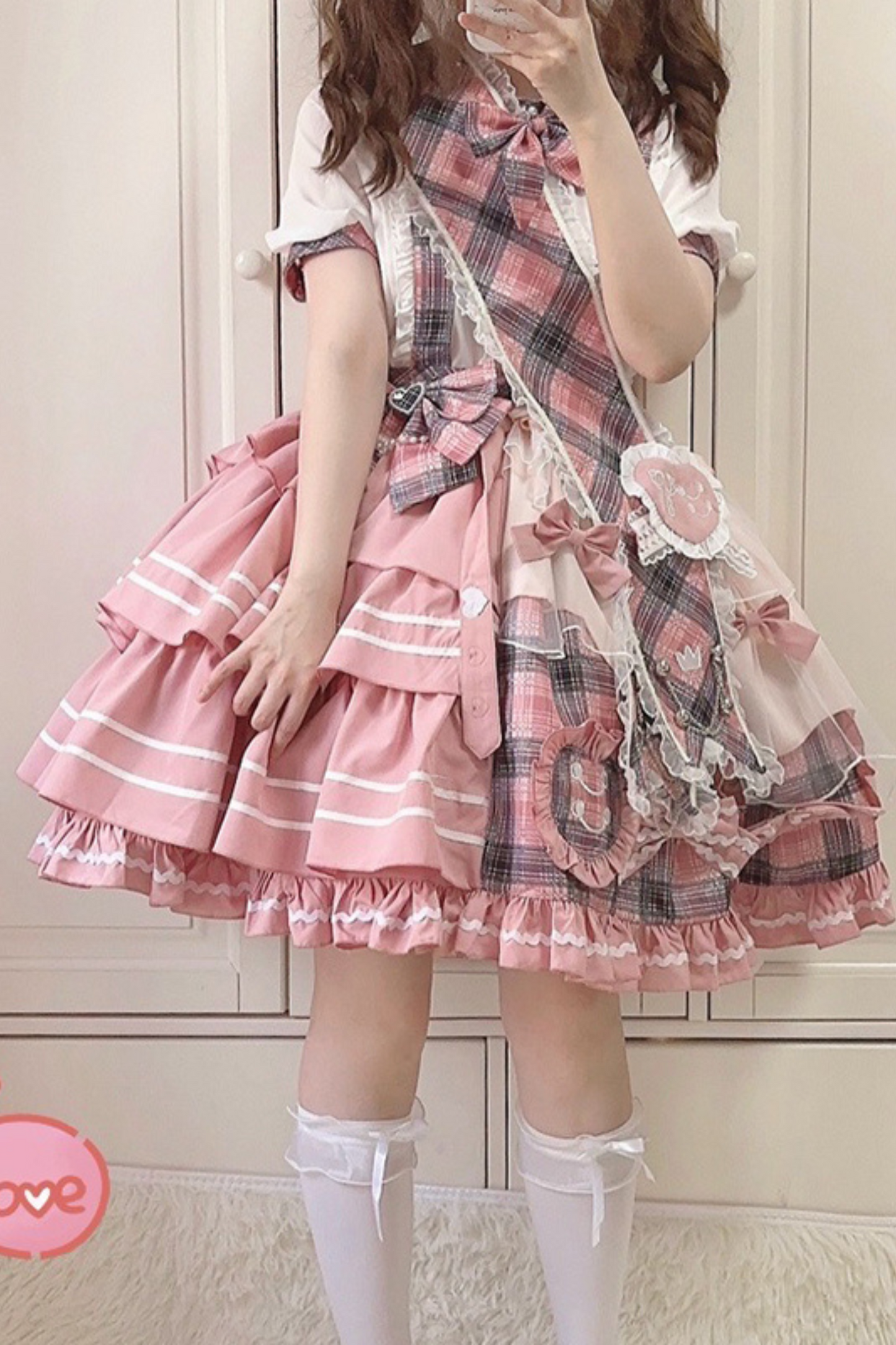 スイートハートアイドルソングロリータセットアップ