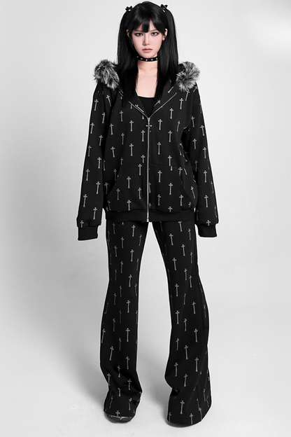 ゴシックルーズモードクロスパンツ