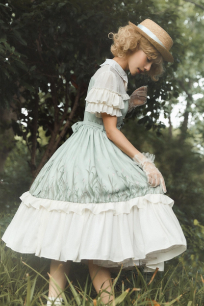 Retro Girly Elegance Dress