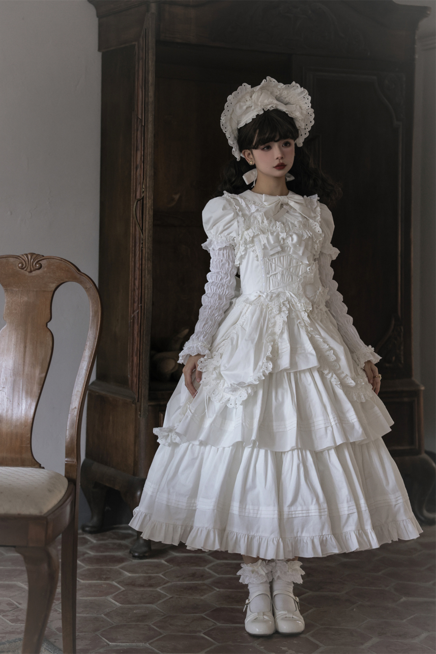 Lace Goth Subculture Dark Star Island Lolita Dress