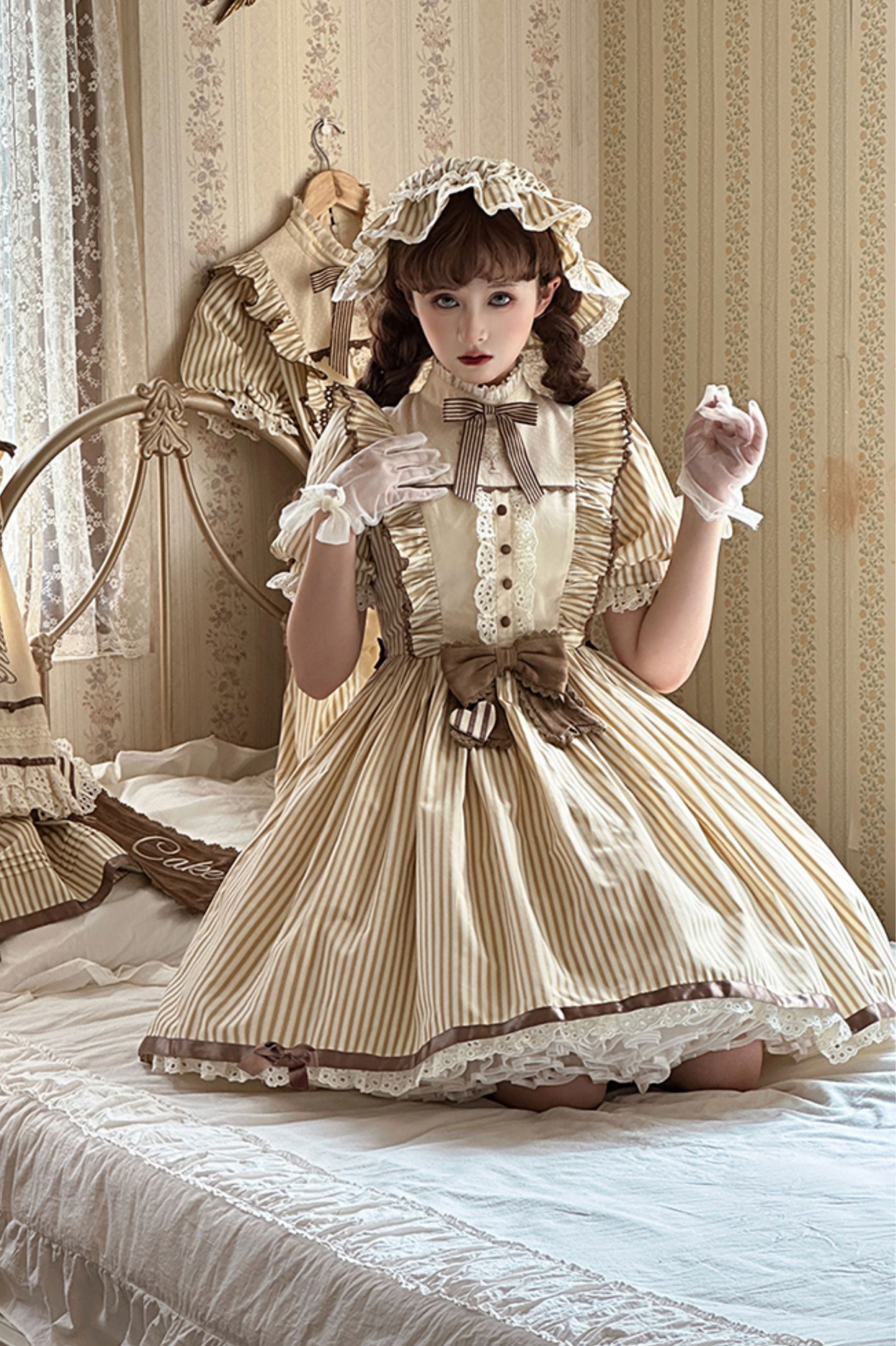 Twilight Town Chocolate Lolita Dress