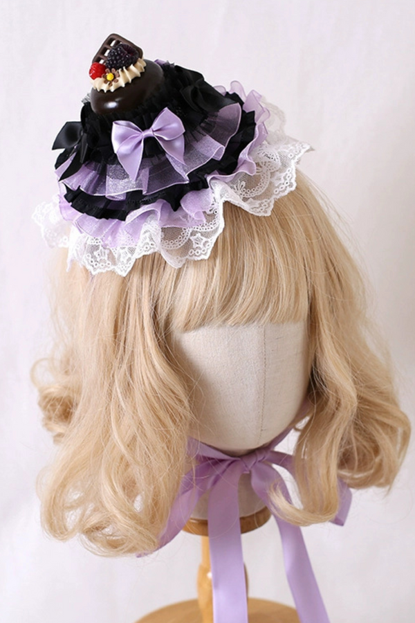 レースケーキアンソニーケーキシルクハット