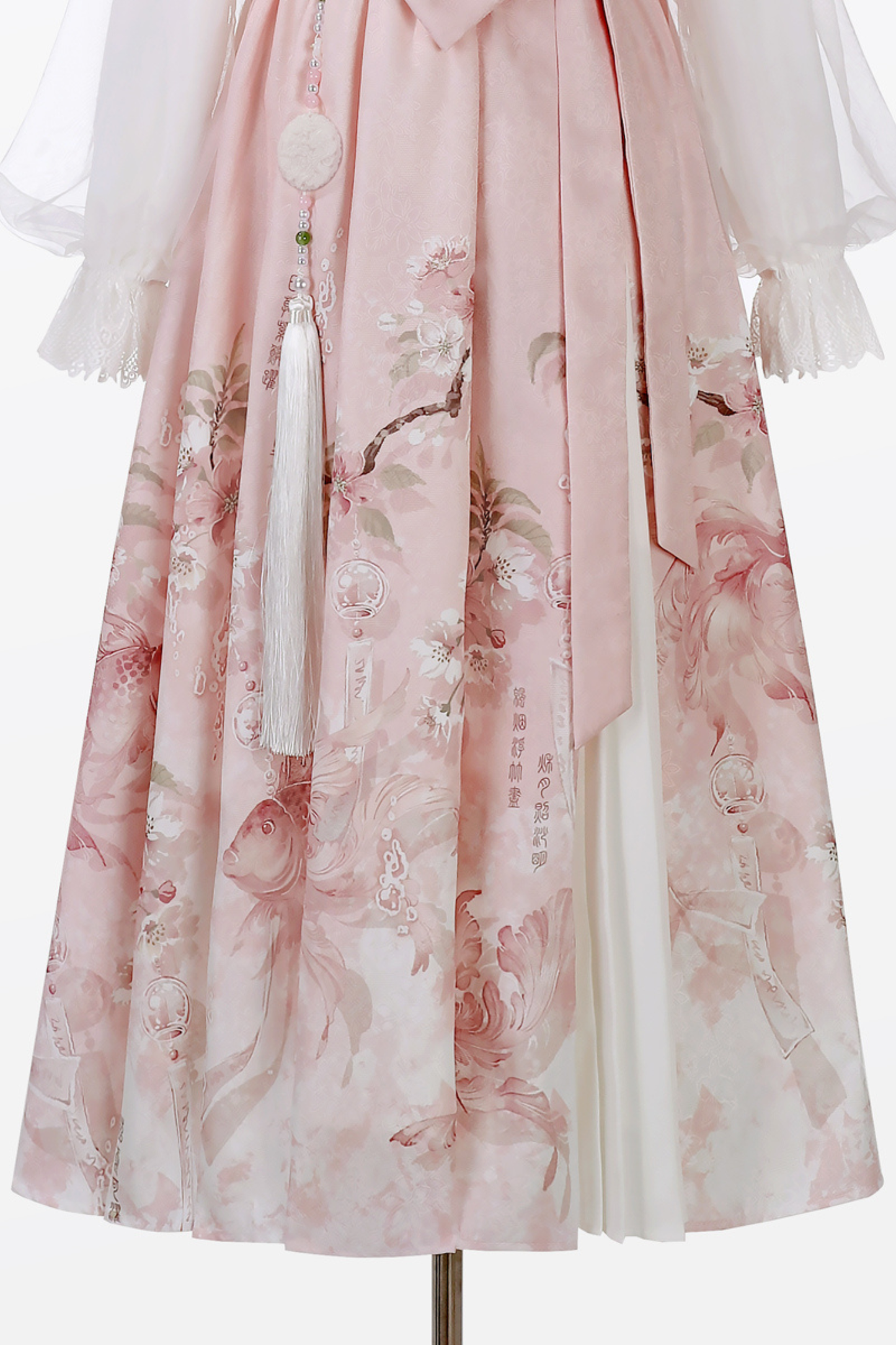 スイートフラワーショール+ブラウス+スカート