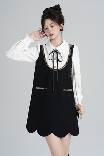 エレガントフレンチドールドレス