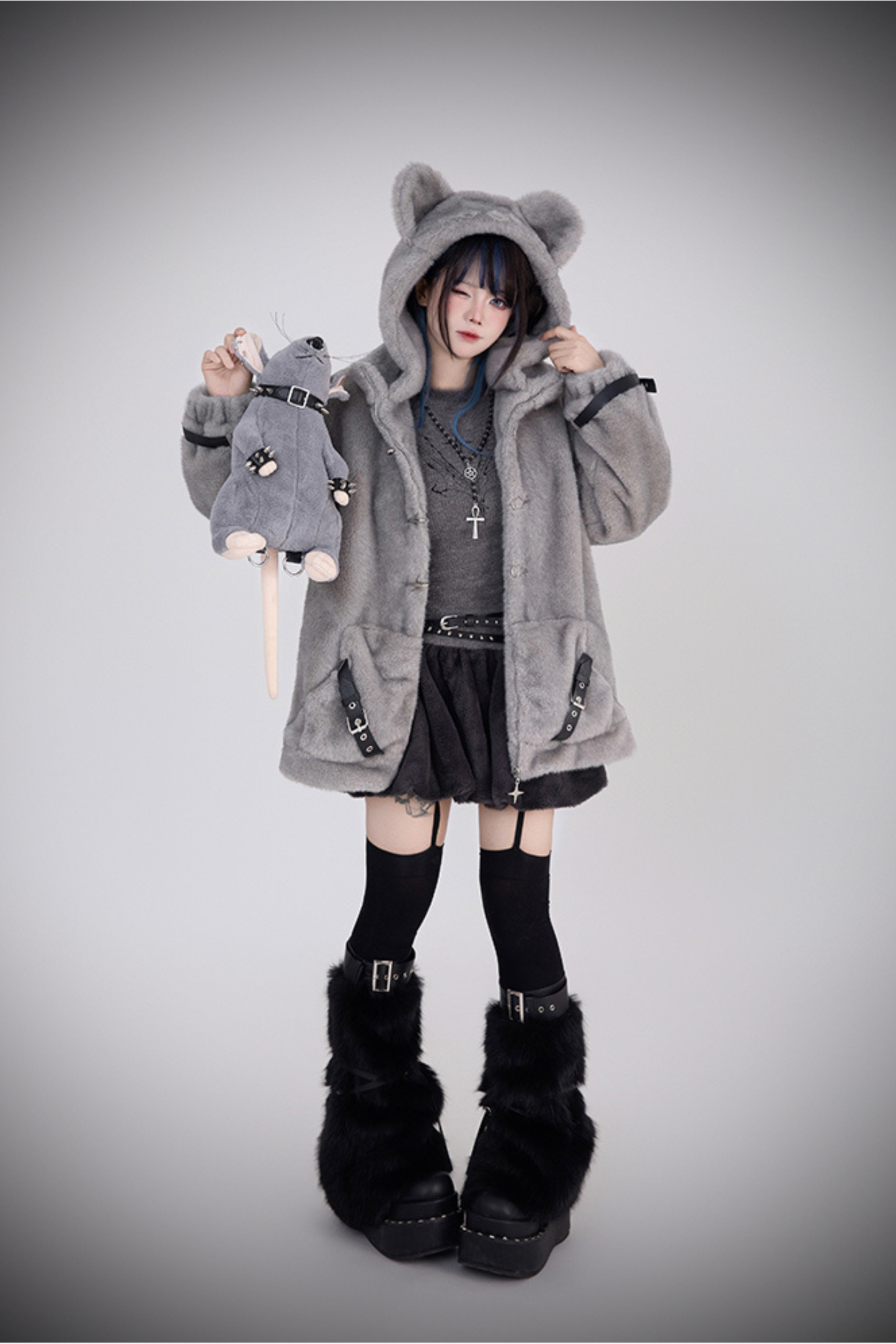 ラットマウススタースーパーキュートファーコート