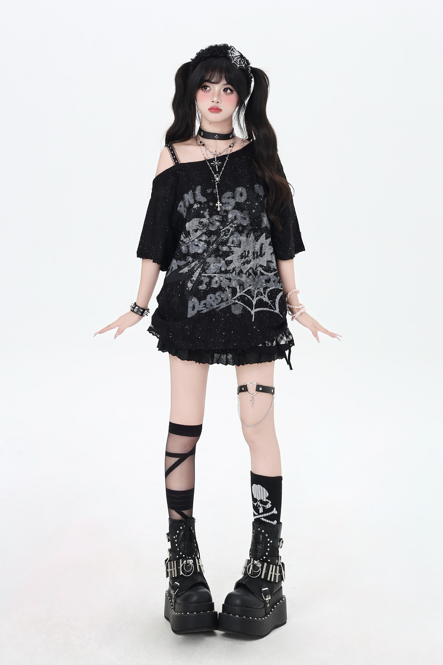 Light Asian Graffiti Sweet Cool Top