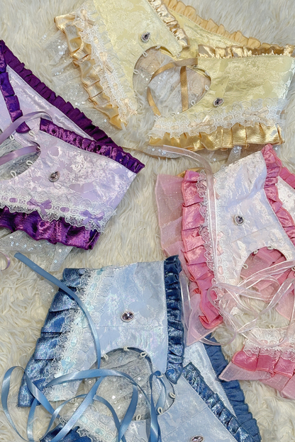 [Vorbestellung bis 23. März] Idol-Star-Lolita-Oberteil + Rock + Accessoires