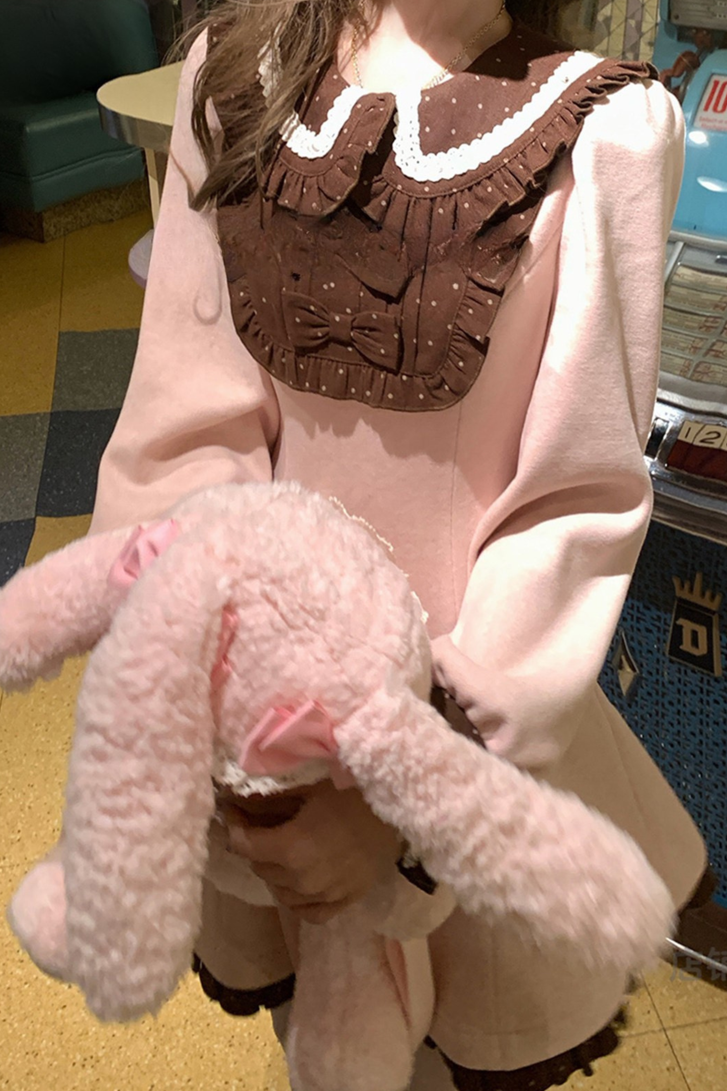 Sweet Chocolate Strawberry Dress