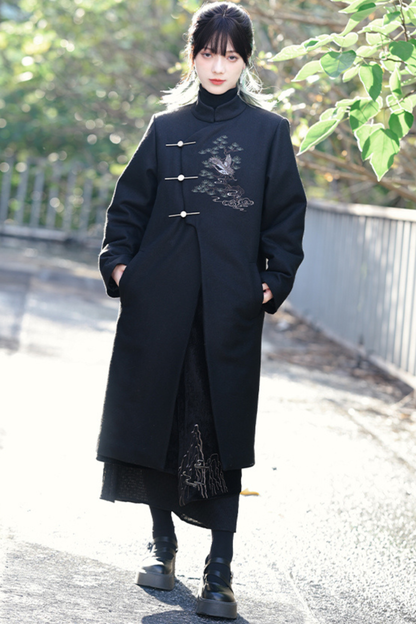 Retro Chinacross Body Coat