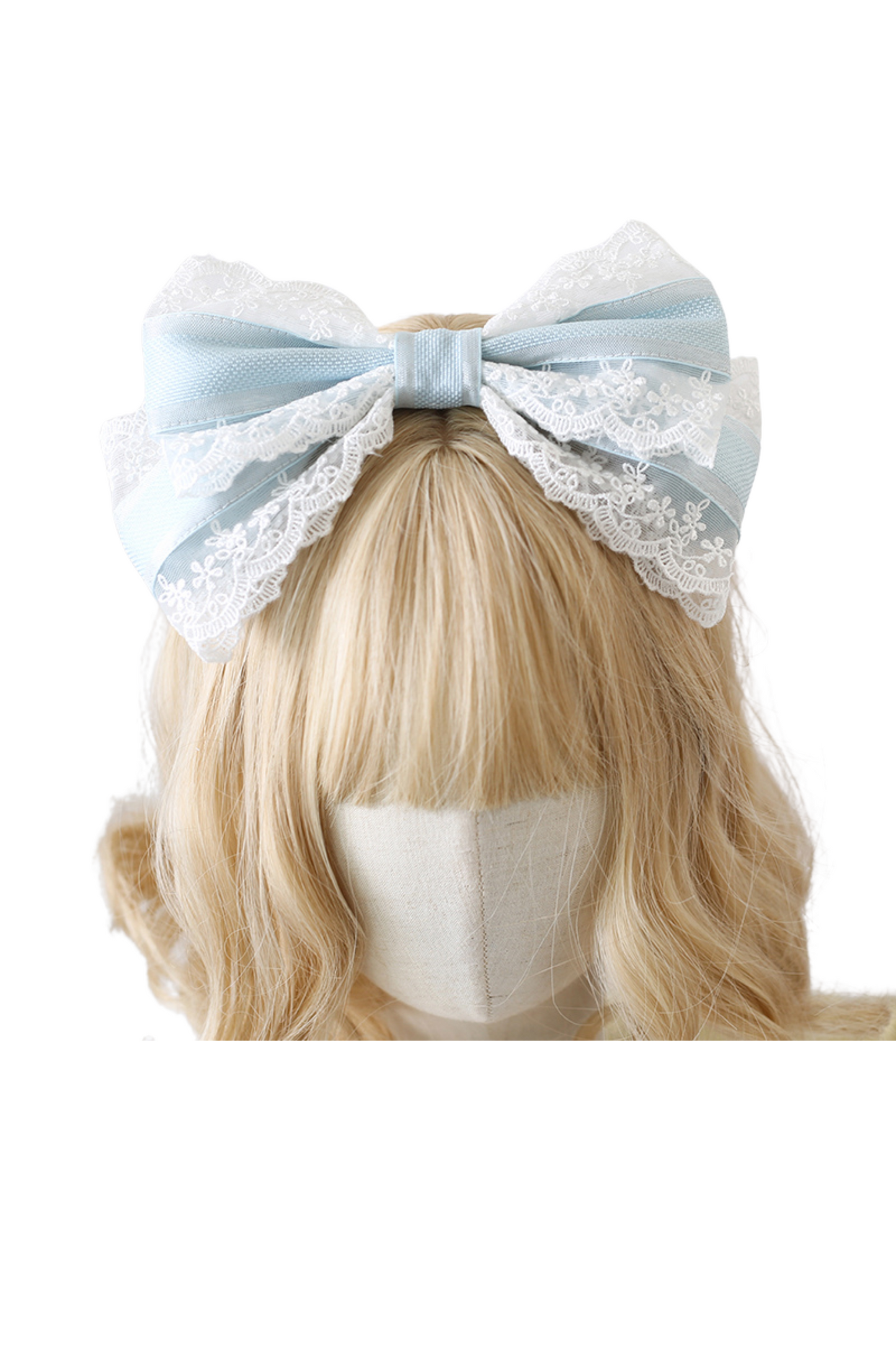 Light Blue Flower Lolita Accessories