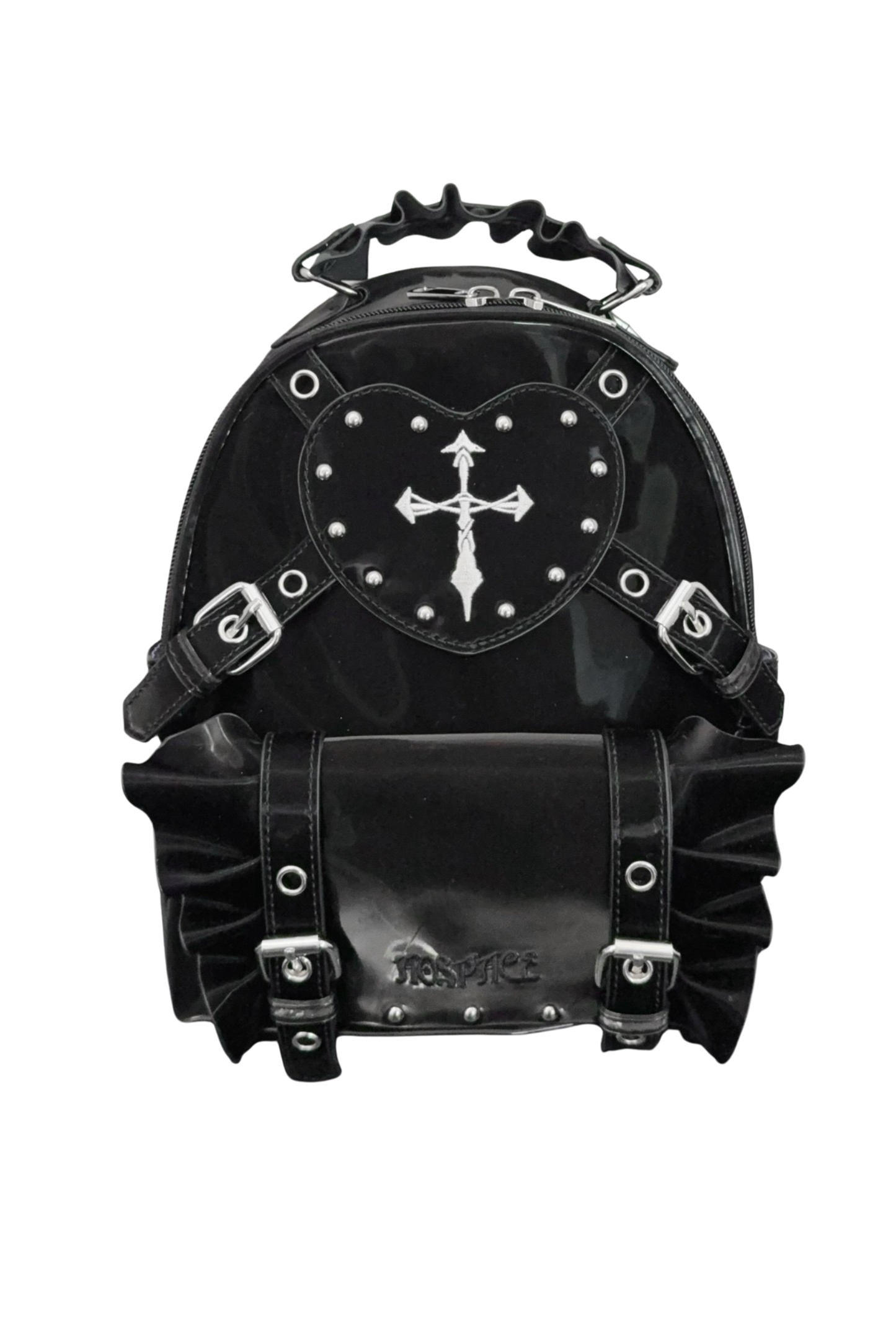 ダーククロスフリルリュック