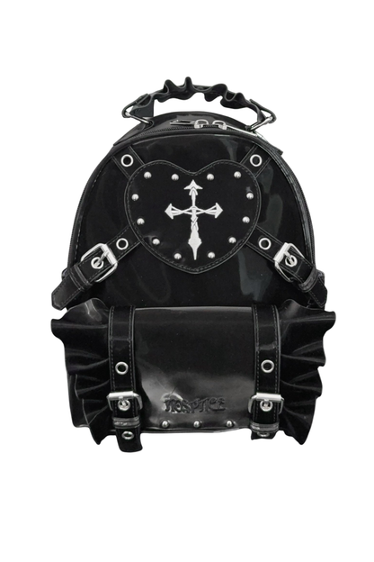 ダーククロスフリルリュック