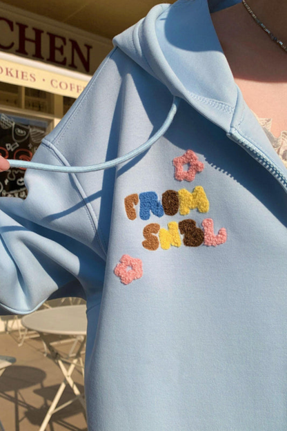 모리걸 루즈 후드티