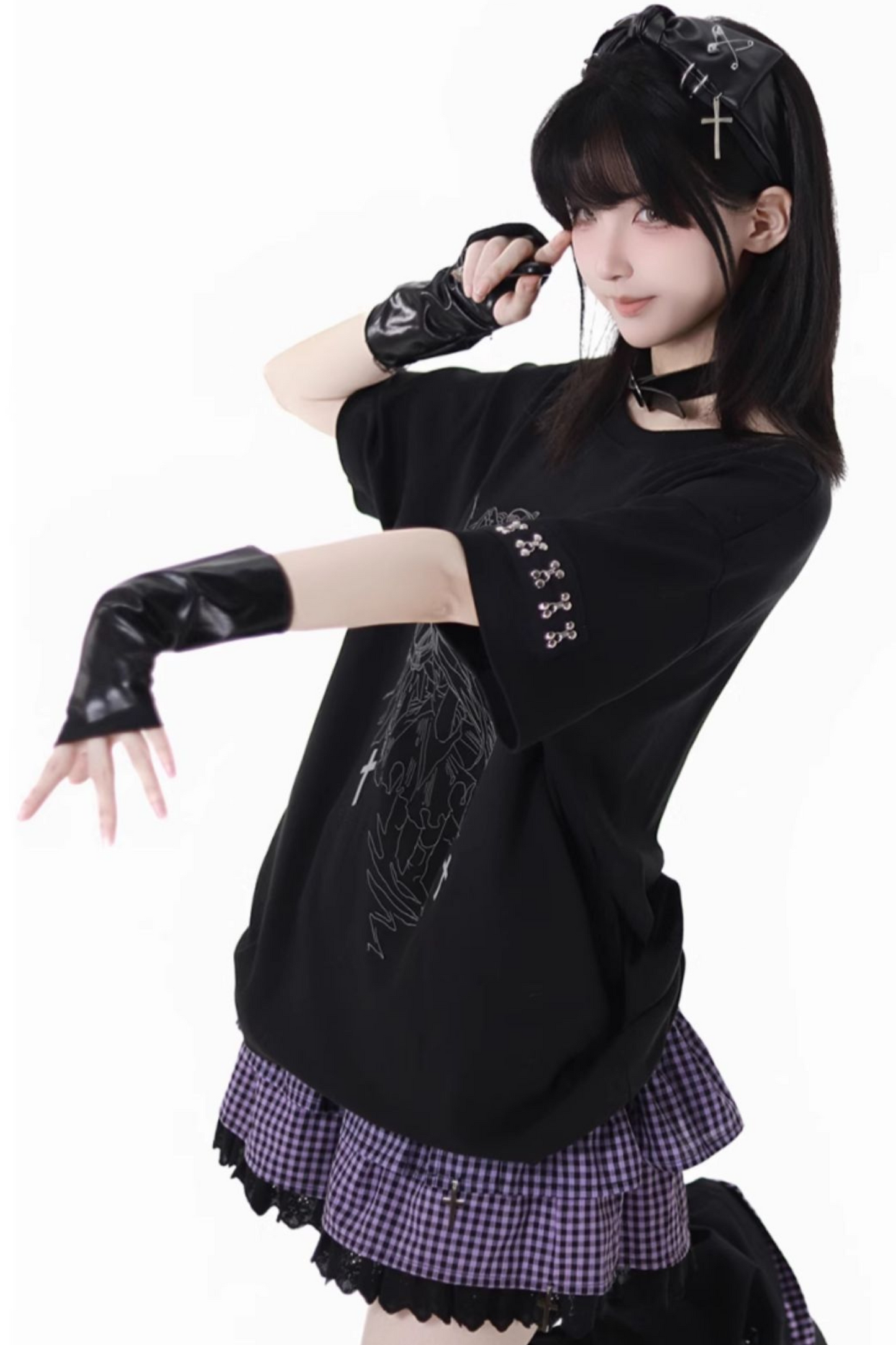 リラックスモードナイトスカイTシャツ