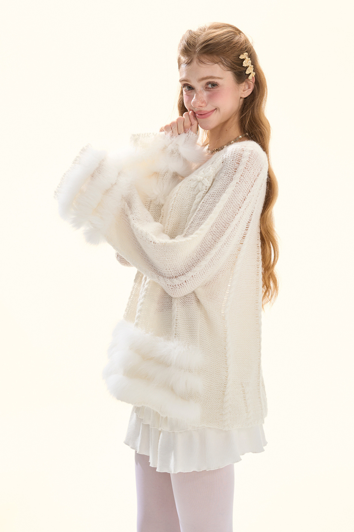 ムーンライトワルツピュアホワイトトップス