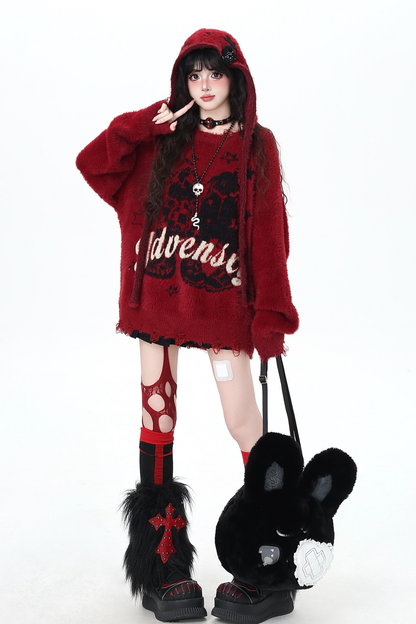 アメリカンイミテーションミンクファーセーター