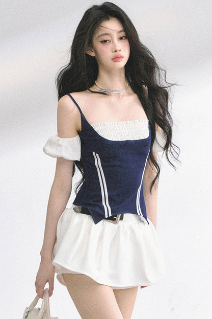 Hot Girl Suspender Tops