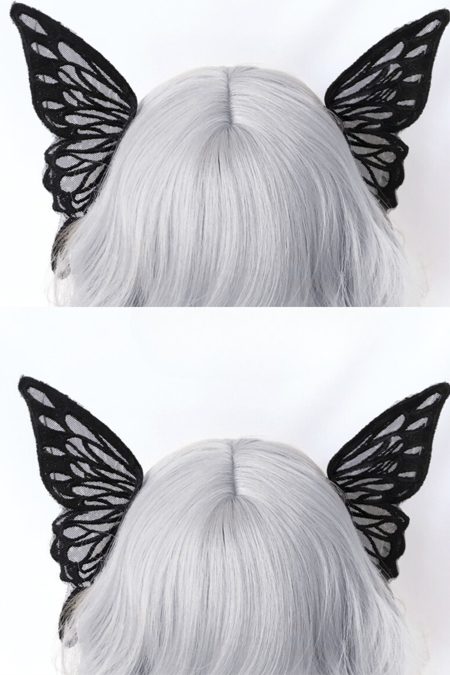 ゴシックバタフライデビルヘアアクセサリー