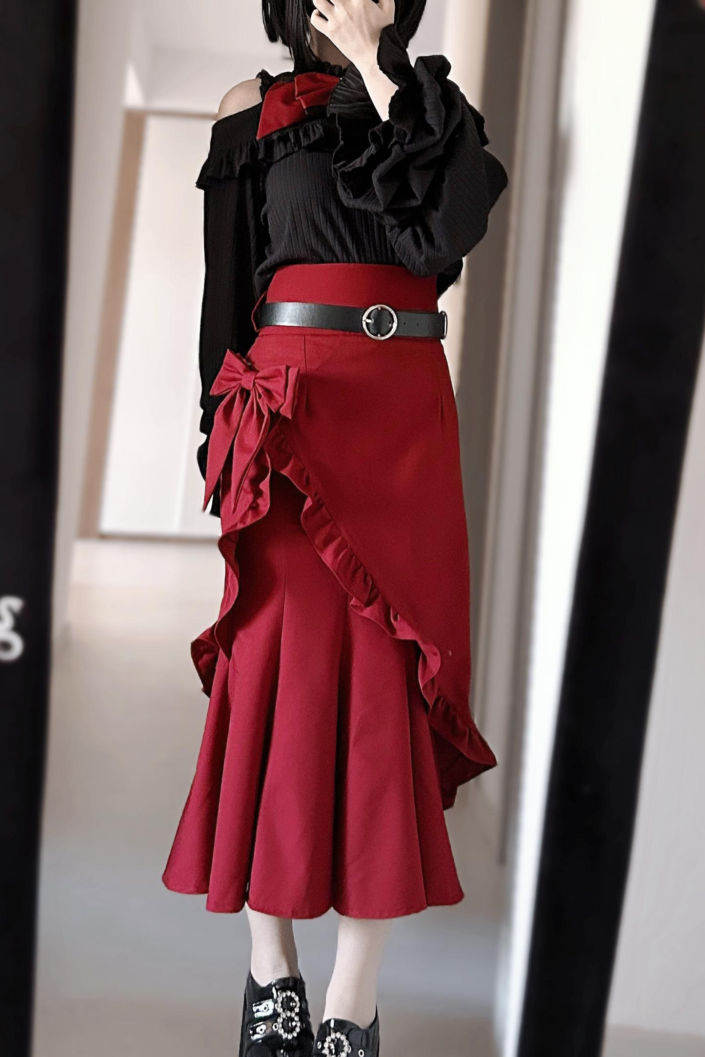 レースシステムマーメイドスカート