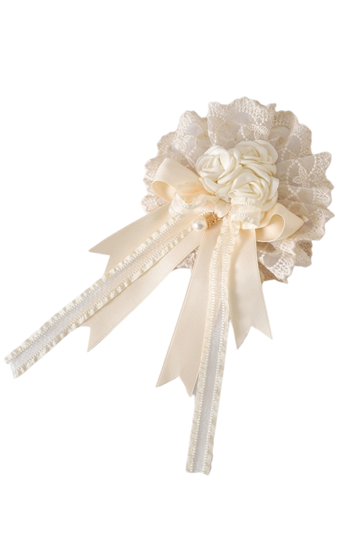 Cream Frill Lolita Accessories