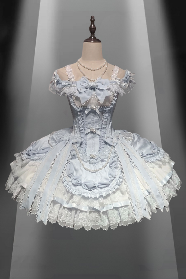 [Order Deadline: October 3] Pearl Rose Ballet Style Pure Elegant Dress