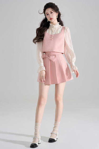 Ensemble Top + Flare Skirt